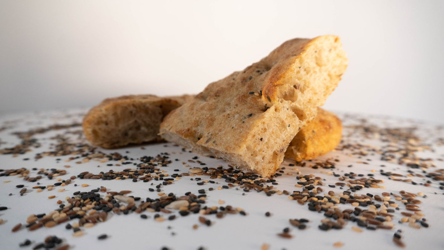 2 Basi LabYou "Padellino moderno" focaccia Semi-integrale (1 confezione da 2 basi)